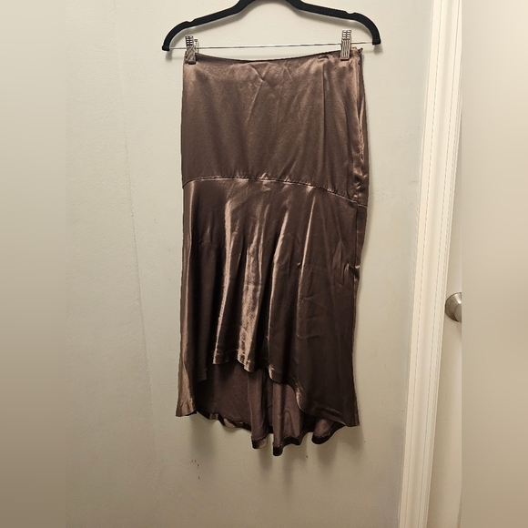 Hennes Collection Silk Vintage Midi Skirt. - Picture 1 of 9